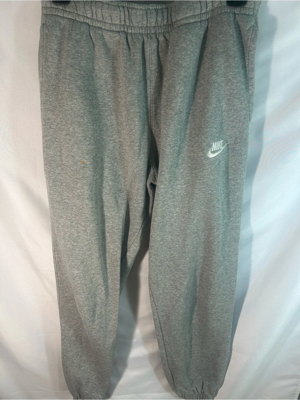 Nike Kids Gray Elastic Waist Joggers